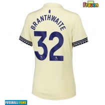 Everton Jarrad Branthwaite #32 Auswärtstrikot Frauen 2025-26 Kurzarm